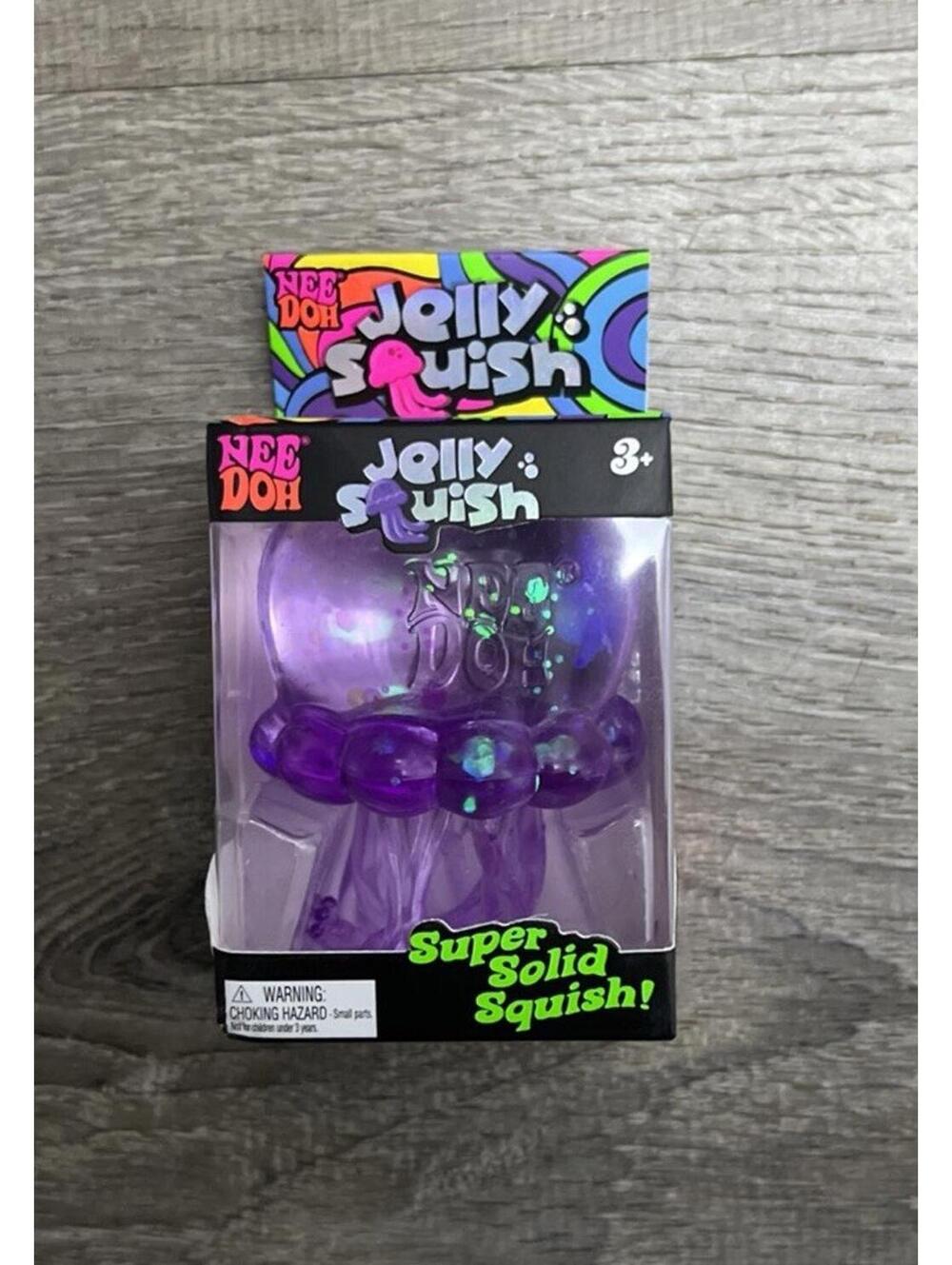AUTHENTIC NeeDoh JELLY SQUISH Jellyfish ONE RANDOM COLOR Rare Viral Fidget HTF - Picture 2 of 9